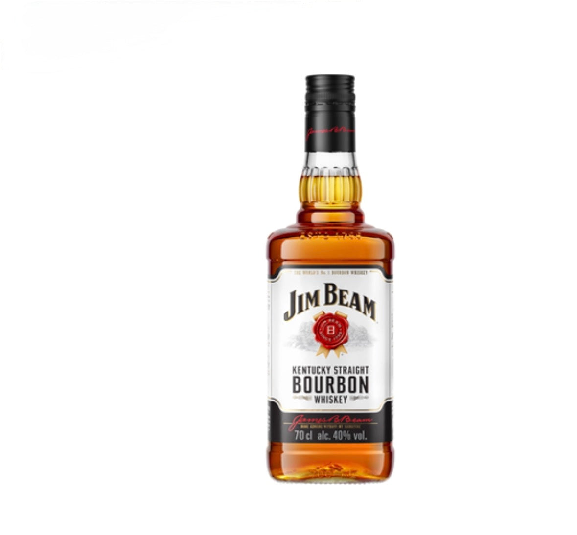 Jim Beam Kentucky Straight Bourbon Whiskey 40 % Vol. 0,7 l Flasche