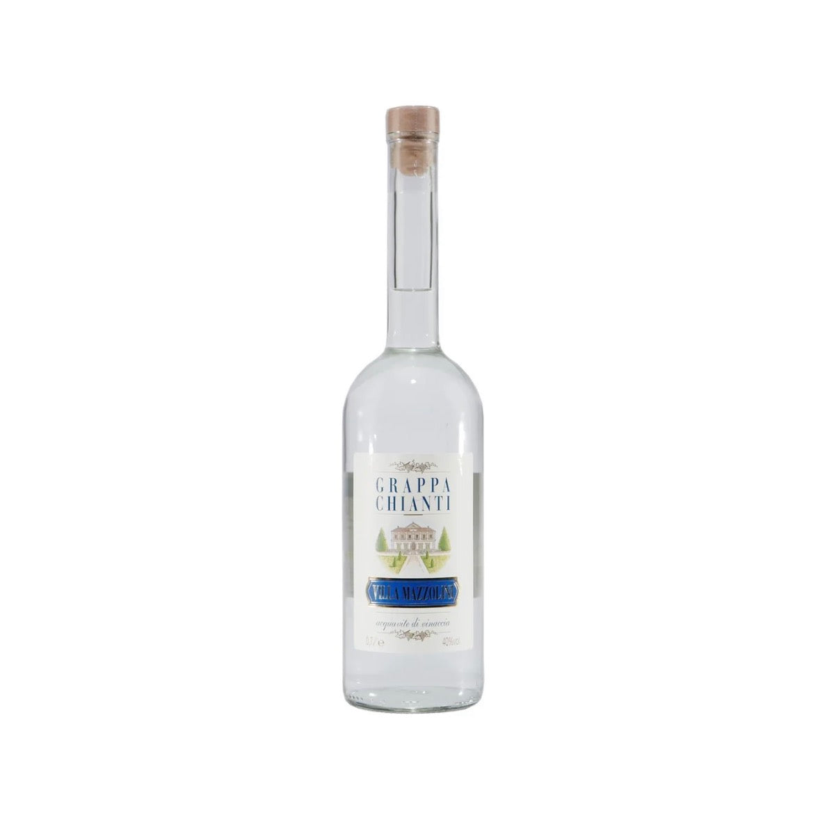 Villa Mazzolini Grappa Chianti 40 % Vol. - 0,7 l Flasche