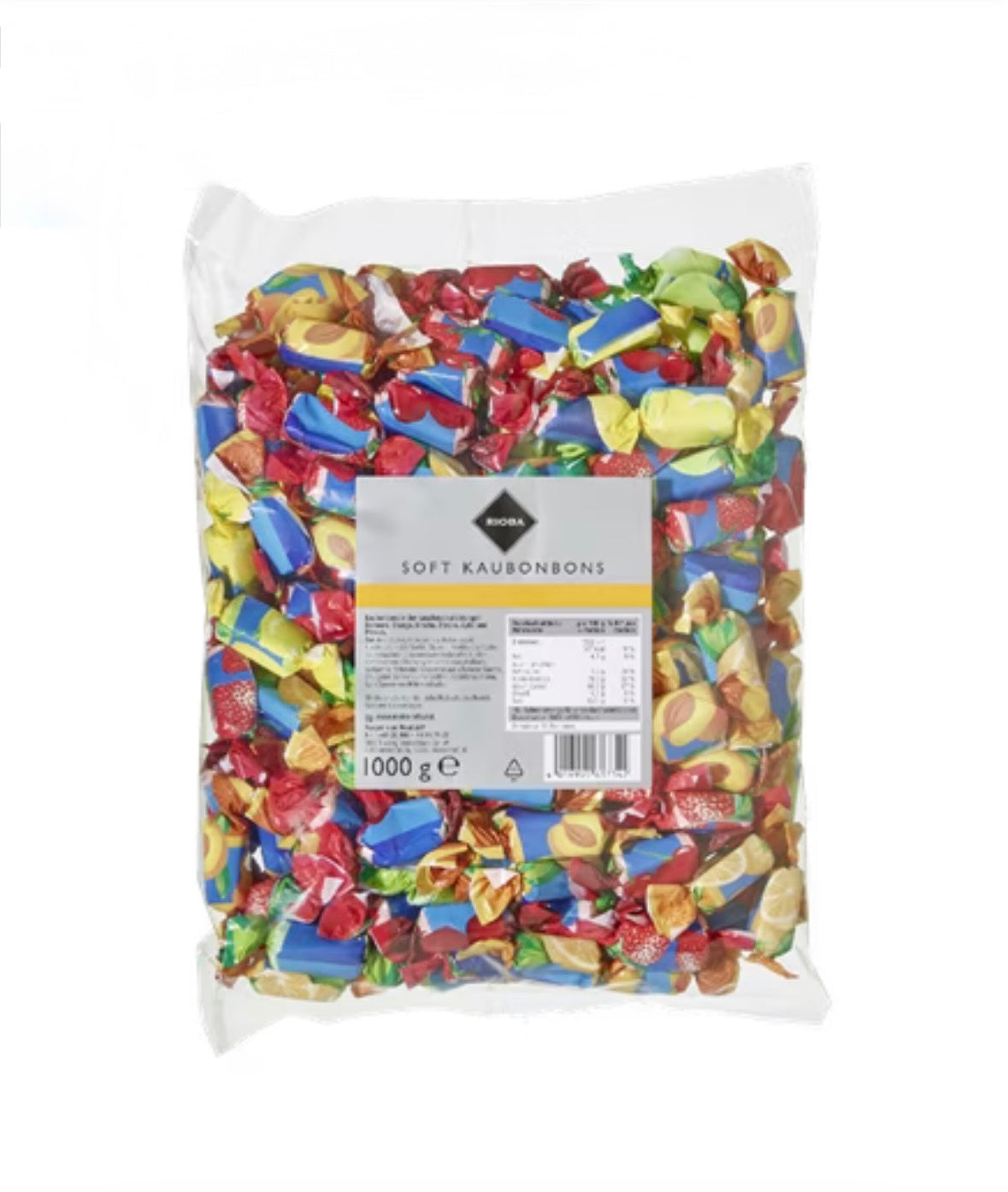 RIOBA Kaubonbons Soft - 1 kg Beutel