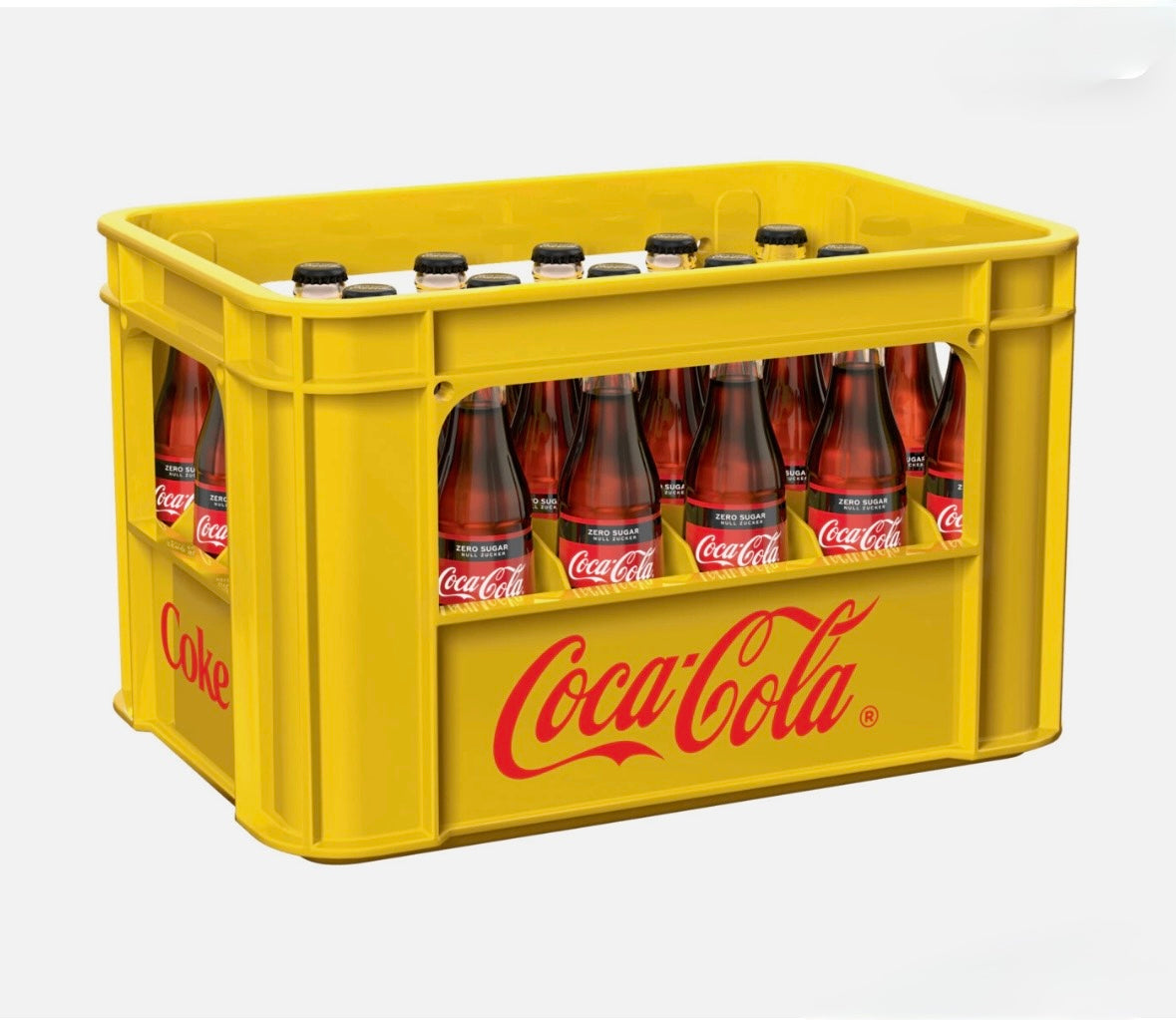 Coca-Cola ZERO SUGAR Glas - 24 x 330 ml Flaschen