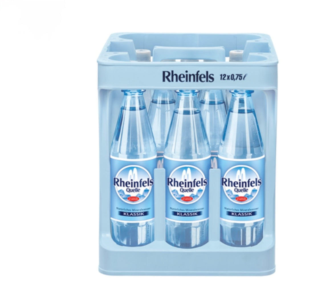 Rheinfels Quelle Mineralwasser Classic 12 x 750 ml Flaschen
