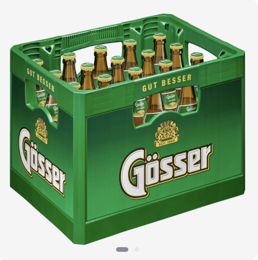 Gösser Naturradler Glas - 24 x 330 ml Flasche