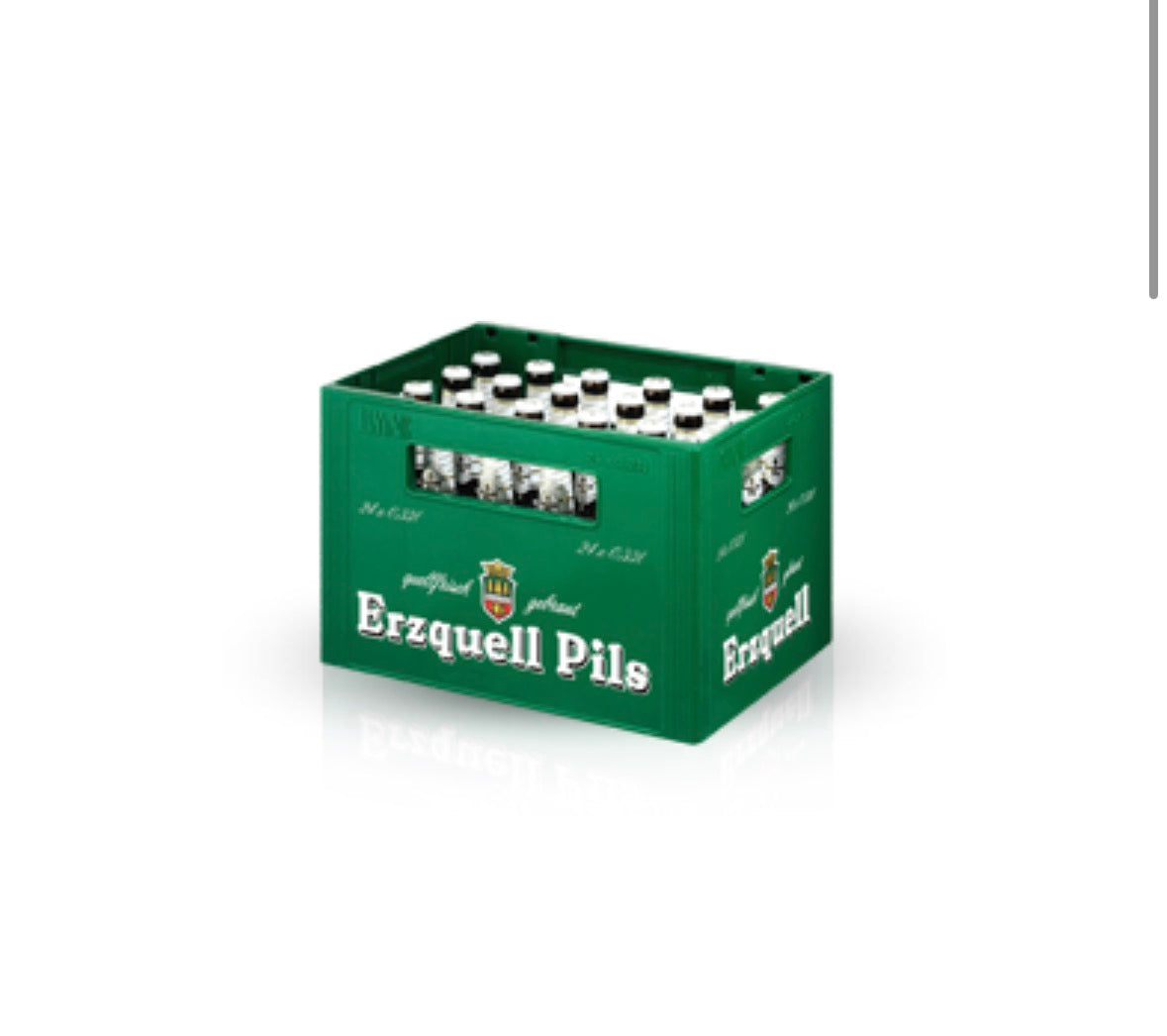Erzquell Pils Glas - 24 x 0,33 l Flaschen Preisvorteil