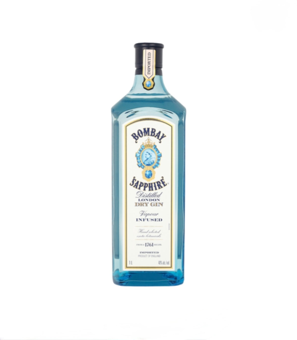 BOMBAY SAPPHIRE London Dry Gin 40 % Vol. - 1 l Flasche