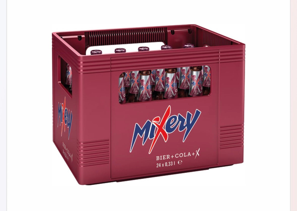 Mixery Cola mit Colageschmack 24 x 0,33 l Flaschen