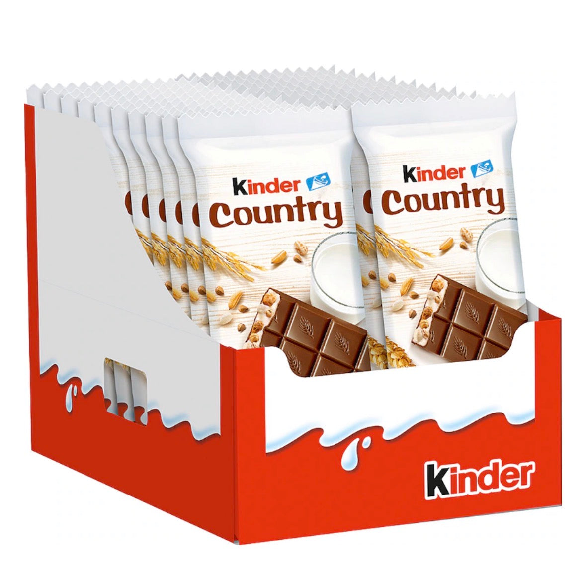 G Kinder Country 20 Stück à 23,5 g - 470 g Karton