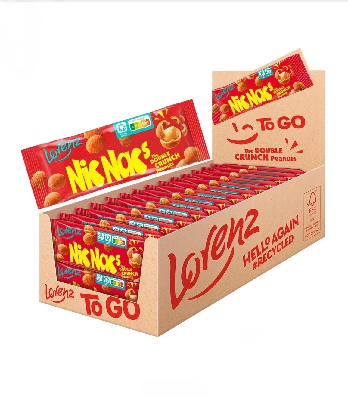 Lorenz Nic Nac's Original 24 Beutel à 35 g - 840 g Karton