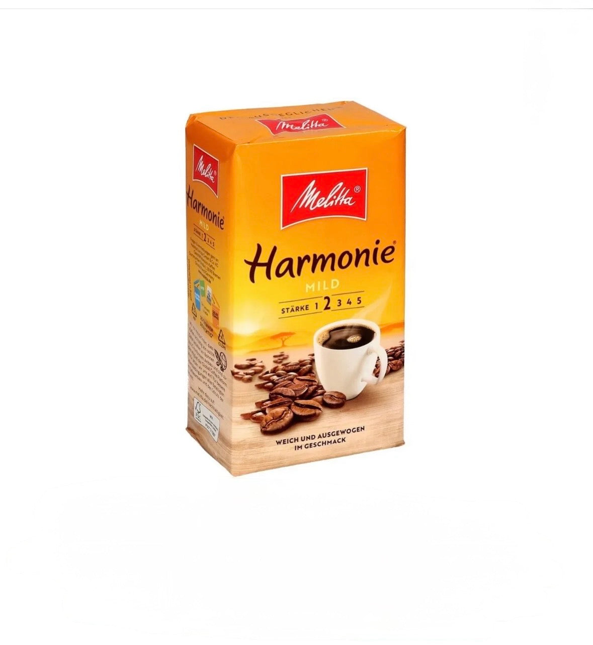 Melitta Cafe Harmonie Mild gemahlen - 500 g Vac.-Dose