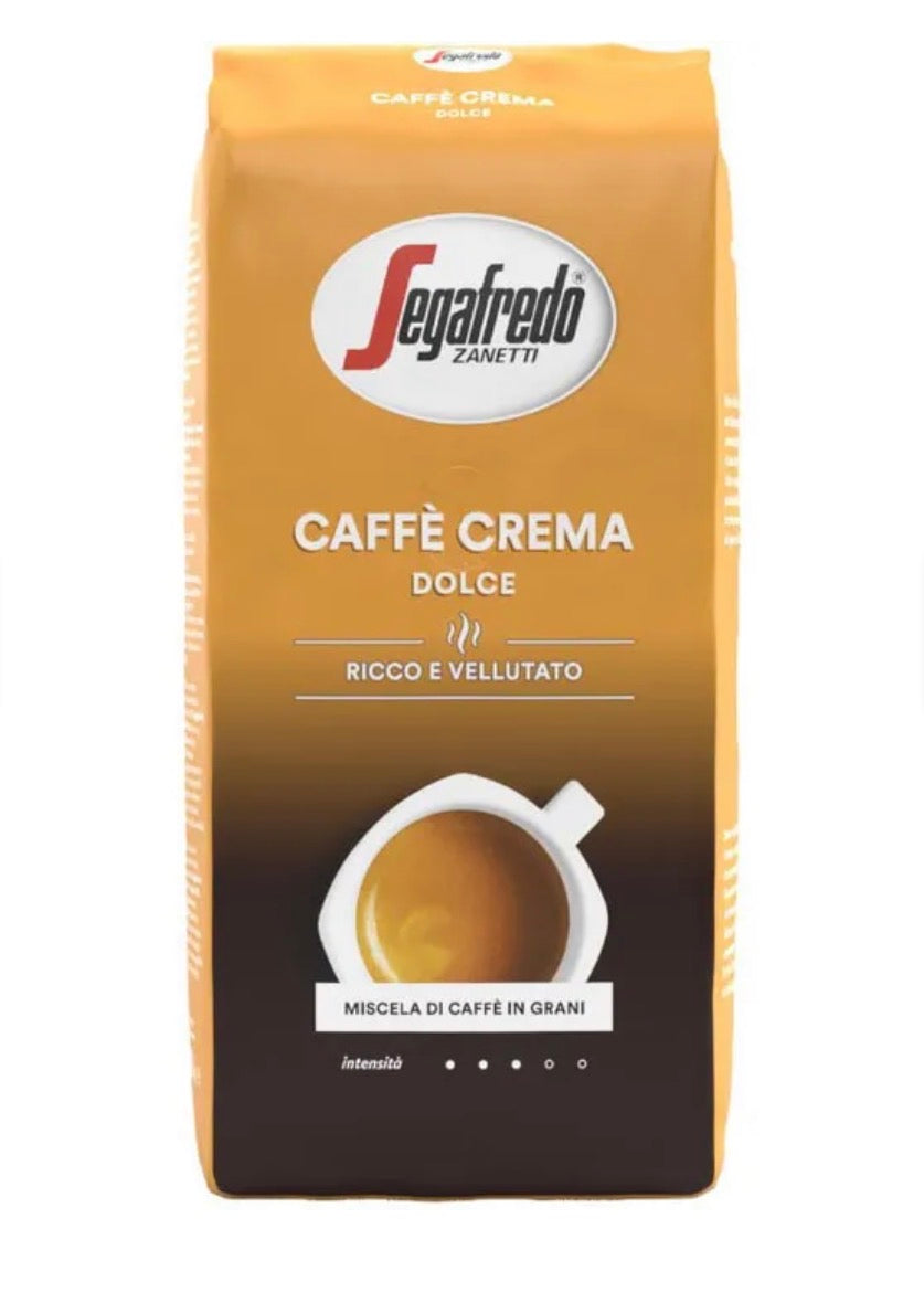 Segafredo Caffè Crema Dolce ganze Bohnen - 1 x 1 kg Beutel