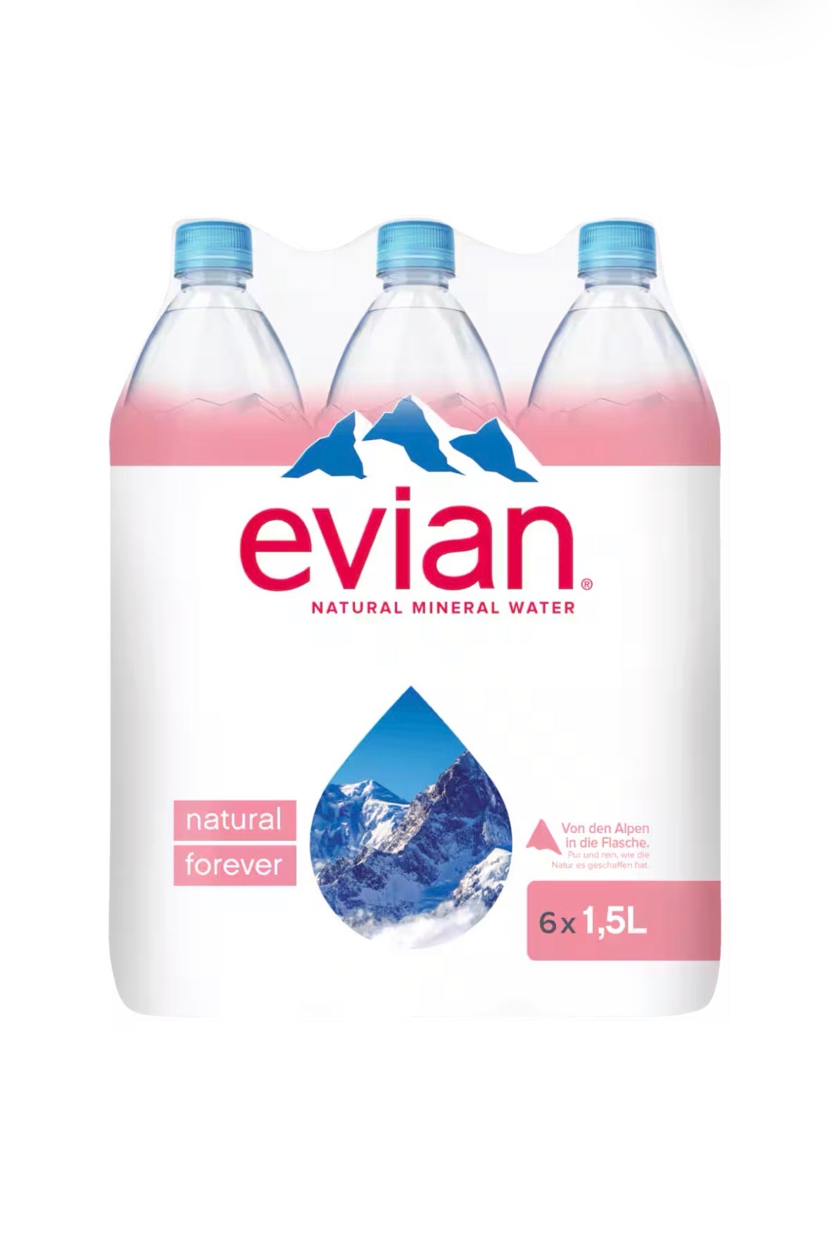 Evian Mineralwasser Still 6x1,5l
