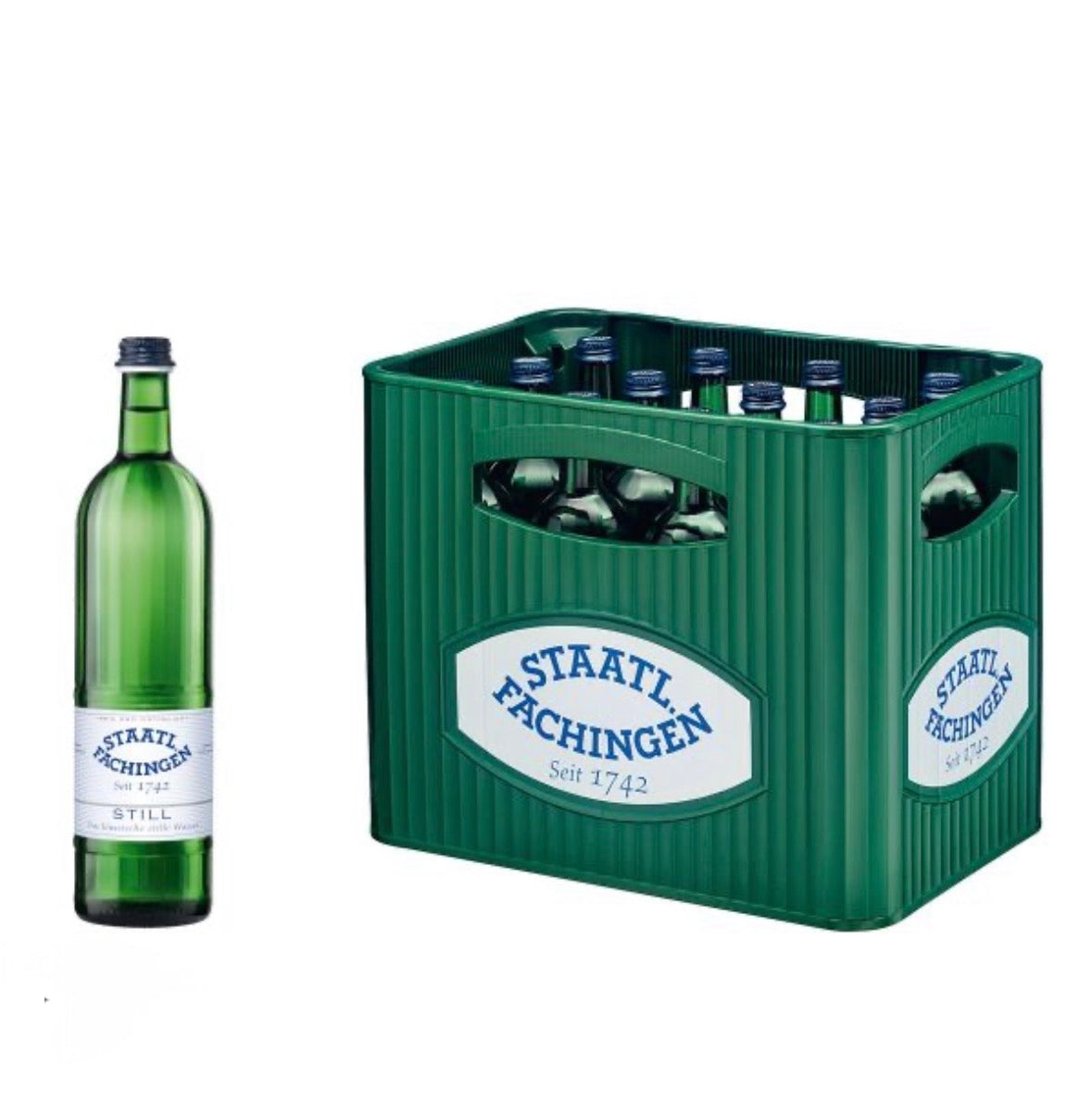 Fachingen Staatl. Fachingen Mineralwasser Still Glas - 12 x 750 ml Flaschen